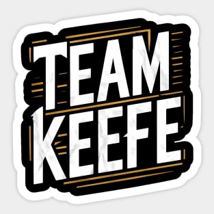 Team Keefe Sticker